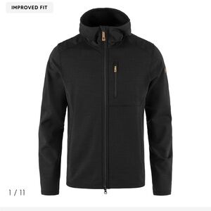 Fjallraven men’s black Keb hoodie. Size small. Very good condition.
